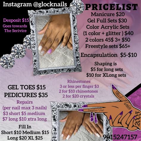 Magicalb nails prices